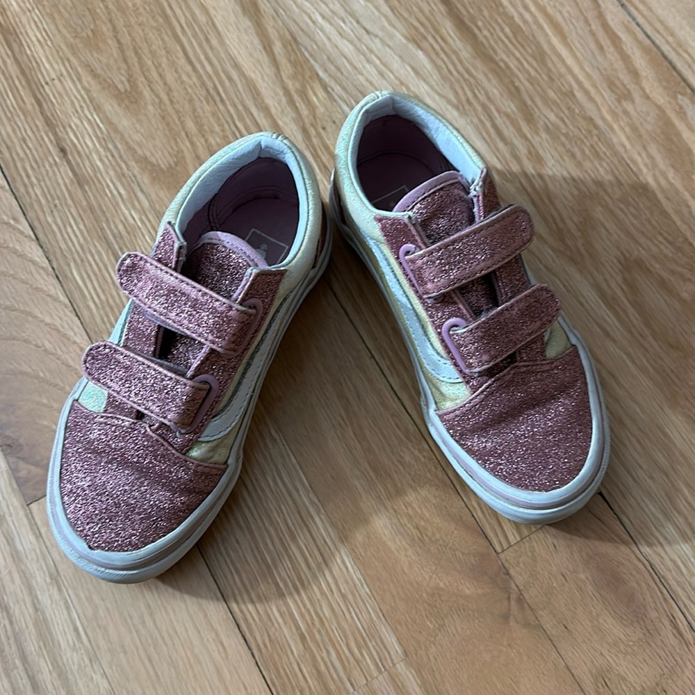 Vans Kids Old Skool Glitter Shoes